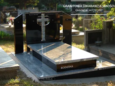 Jumiz - Zakład Kamieniarski, nagrobki, grobowce, piaskowiec, liternictwo